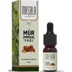 Masala Mür Uçucu Yağı 5 ml – %100 Saf Myrrh Essential Oil
