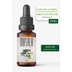Masala Tesbih Ağacı Yağı 20 ml. Soğuk Pres Neem Yağı (Neem Carrier Oil)