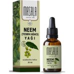 Masala Tesbih Ağacı Yağı (Neem Yağı) 20 ml – %100 Saf ve Doğal Neem Carrier Oil, Soğuk Pres