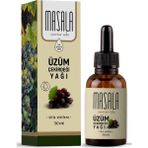 Masala Üzüm Çekirdeği Yağı 50 Ml. Soğuk Pres (Grapeseed Oil) - 0,25 gr