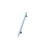 MASALL RAŞEL kulp beyaz 128mm dolap , şifonyer ,konsol , vestiyer , komidin ve mutfak dolabı