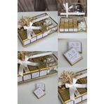 Masalsı Concept Özel Cam Kutuda İsteme Çikolatası, Söz-Nişan Çikolatası
