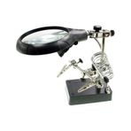 Masaüstü Ledli Mg16129-C Mini Havya Stand Pcb Tutucu Büyüteç