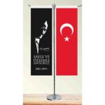 Masaüstü T Model Bayrak Direği