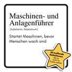 Maschinen- und Anlagenführer: Startet Maschinen, bevor Menschen wach sind. Das lustige Geschenkbuch für Mann, Frau, Kollege, Freund zu Geburtstag, Weihnachten