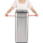 Mase Mode Çöp Kovası 60L Sensörlü Ozon Özellikli (Çift Yana Açılır Kapaklı)
