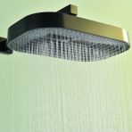 Mase Mode Dame 200 * 325 mm Tepe Duş Başlığı Black - 200 x 325 mm