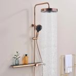 Mase Mode Luxor 3 Fonksiyonlu Duş Seti (Rose Gold) - Altın