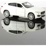 Maserati Levante Bej Çek Bırak Metal Model Oyuncak Araba 12 cm - Beyaz