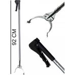 Masfitech Yengeç Çok Amaçlı Çöp Toplama Aparatı (Yıldız Ağızlı) - 92 CM - Siyah