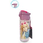 Masho Trend Barbie Matara 500 ml - Çocuk Suluk, Matara, Pipetli Suluk, Askılı Suluk Barbie Matara - Karışık-Çok Renkli