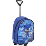 Masho Trend Çekçekli Parlak Sonic Anaokulu Çantası - Süper Sonik Kreş Çantası