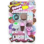 Masho Trend Ice Cream Sweet Candy 5 Parça Dondurmacı Seti - Şekerleme Seti - Çocuk Oyun Oyuncak