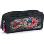 Masho Trend Ultimate Spiderman Çocuk Okul Kalemliği - 2 Bölmeli Fermuarlı Kalemlik Örümcek Adam Kalemlik Spid3 - Renkli - 8 x 20 x 5