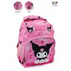 Mashotrend 2 Gözlü Little Angle Kuromi Anaokulu Çantası - Çocuk Çanta - Kreş Çantası - Kuromi Çanta