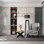 Masif Ahşap Tsuga Ofis Sehpa 60*60*45