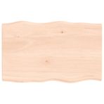 Masif Meşe Ahşap Masa Üstü 40x40x4 cm Doğal Bitmemiş Canlı Kenar Ahşap Döşeme Masa Üstü Kare Ahşap Masa Tahtası Kendin Yap Mobilya El İşi için