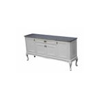 Masifart KNS03 180 cm Ahşap Ceviz Tablalı Silme Country Konsol