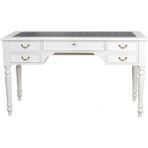 Masifart Soft Tornalı Ahşap Çalışma Masası 130 cm Beyaz - 130 x 70 cm - Renkli