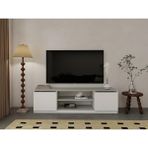 MasifMarket Bade Tv Ünitesi Külgri-Beyaz - Gri - Beyaz