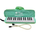 Masis 32 Tuş Çantalı Melodika Pastel Renkler - Turkuaz