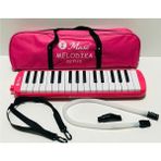 Masis 32 Tuşlu Pembe Melodika Tuşlu Nefesli Çalgı Müzik Aleti Çantalı
