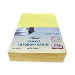 Masis A4 Renkli Fotokopi Kağıdı 500 Lü Açık Sarı