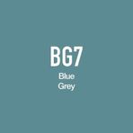Masis Blue Grey BG7 Çift Taraflı Twin Grafik Marker Kalem