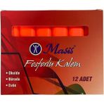 Masis Fosforlu Kalem 12'li Paket - Turuncu