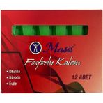 Masis Fosforlu Kalem 12'li Paket - Yeşil