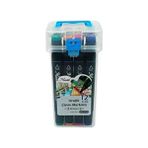 Masis Grafik Çizim Markör Kalemi Twin Çift Uçlu 0,2 Mm - 0,5 Mm 12 Renk Pp ÇM-PP12 - Karışık