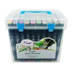 Masis Grafik Çizim Markör Kalemi Twin Çift Uçlu 0,2 Mm - 0,5 Mm 120 Renk Pp ÇM-PP120