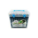 Masis Grafik Çizim Markör Kalemi Twin Çift Uçlu 0,2 Mm - 0,5 Mm 80 Renk Pp ÇM-PP80