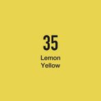 Masis Lemon Yellow 35 Çift Taraflı Twin Grafik Marker Kalem