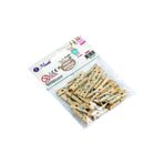 Masis Natural Mini Ahşap Mandal 25 mm 30 Adet