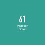Masis Peacock Green 61 Çift Taraflı Twin Grafik Marker Kalem