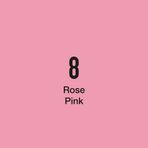 Masis Rose Pink 8 Çift Taraflı Twin Grafik Marker Kalem