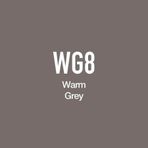 Masis Warm Grey WG8 Çift Taraflı Twin Grafik Marker Kalem