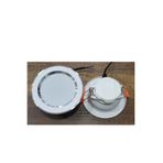 Masiva 10 Adet 6W 3 Renk Yanan Sıva Altı Cob Led Beyaz-Krom Kasa Spot Gömme Tavan Armatürü
