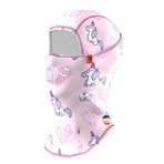 Maskara Extreme Kids Pro Balaklava, Su İtici özellikli(DWR) Baskılı Snowboard, Kayak, Motosiklet, Bisiklet Kar Maskesi (MASKB, Tek Beden) (MASKB005, Tek Beden)