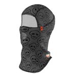 Maskara Extreme Pro Balaklava, Baskılı, Su İtici özellikli(DWR) Snowboard, Kayak, Motosiklet, Bisiklet Kar Maskesi (MASPB) (MASPB027, Tek Beden)