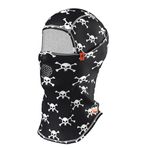 Maskara Extreme Pro Balaklava, Baskılı, Su İtici özellikli(DWR) Snowboard, Kayak, Motosiklet, Bisiklet Kar Maskesi (MASPB) (MASPB033, Tek Beden)