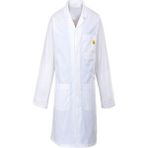 Maske Antistatik Esd Önlük (Beyaz) - XL