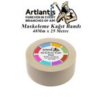 Maskeleme Bandi Kagit Bant 48 Mm 25 Metre 3 Adet Boya Banti Maskeleme Kagit Bant Duvar Yagli Boya Badana