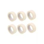 Maskeleme Bandı Seti, 6 Adet, 24Mm X 25M Kağıt Bant