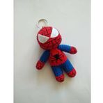 Maskot Örümcek Adam Amigurumi Organik Anahtarlık Oyuncak
