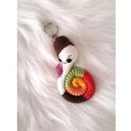 Maskot Sevimli Denizatı Amigurumi Organik Anahtarlık Oyuncak