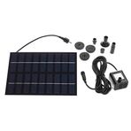 Maso güneş enerjili fıskiye pompası, güneş enerjisi modülü, gölet pompası, su oyun pompası, 7 V, 1,2 W, 200 l/saat