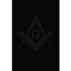 Masonic Journal & Notebook - Square & Compass Stealth: Great gift for Masonic Lodges or Freemason members to keep track of duties, degree work, notes, dates, etc.