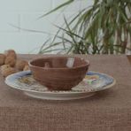 Massarelli Düz Keten Runner, Açık Kahve